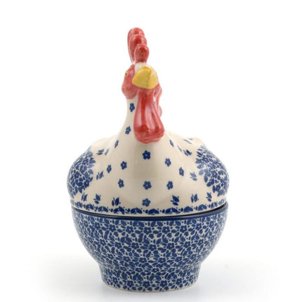 bunzlau-castle-chicken-indigo-blue-red-white-easter