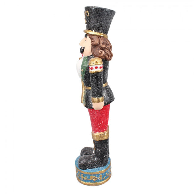 Nutcracker Figurine 65 cm Green Polyresin Christmas Decoration