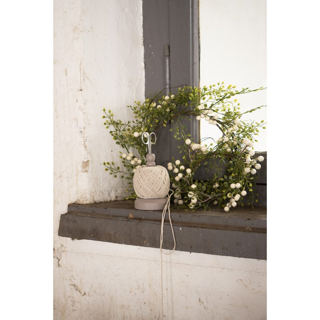 Rope holder ø 8*12 cm beige