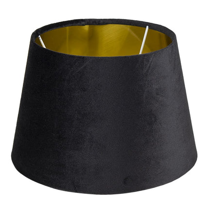 lamp shade black textile on synthetic 2416 mm
