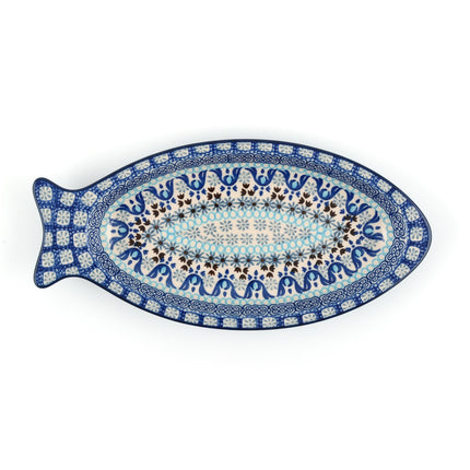 Plate Fish Shaped Medium Marrakesh