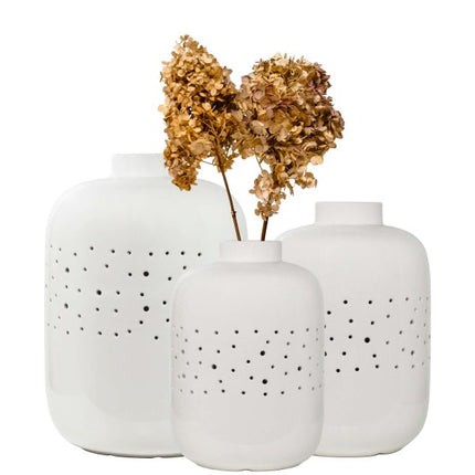 Decoration Vase Bolero White XL