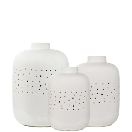 Decoration Vase Bolero White XL