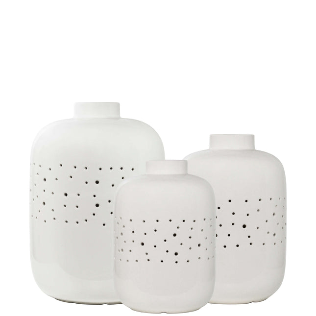 Decoration Vase Bolero White XL
