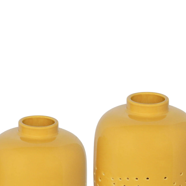 Decoration Vase Bolero Yellow Large
