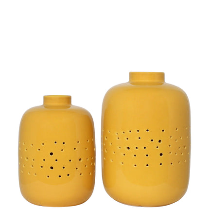 Decoration Vase Bolero Yellow Large