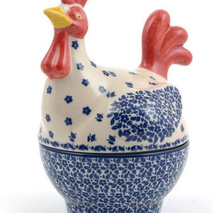 Chicken-small-indigo-bunzlau-castle-blue-red