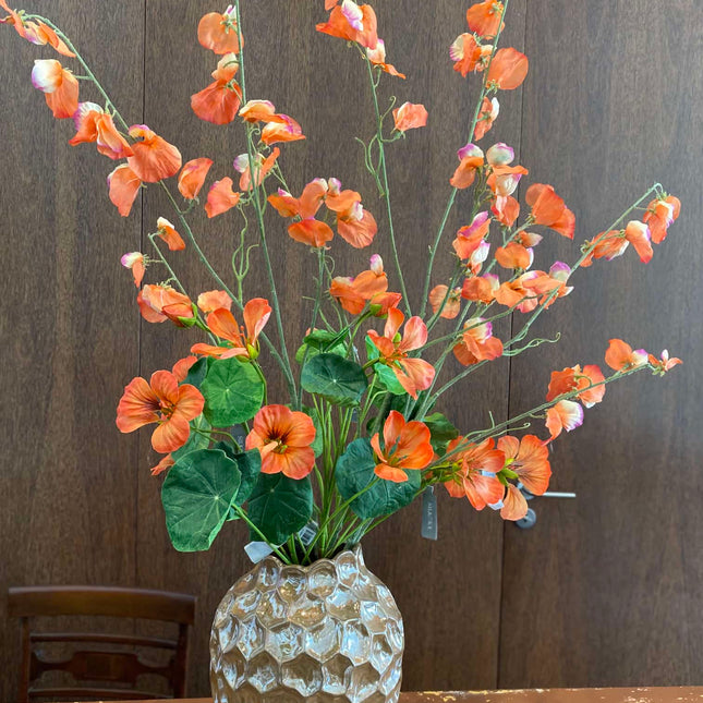 Silk-ka bouquet Orange it is!