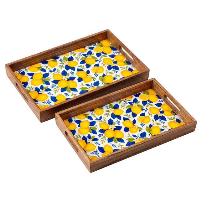 Lemon tray wood