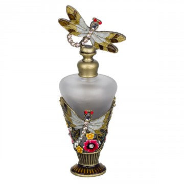 Perfume bottle, dragonfly