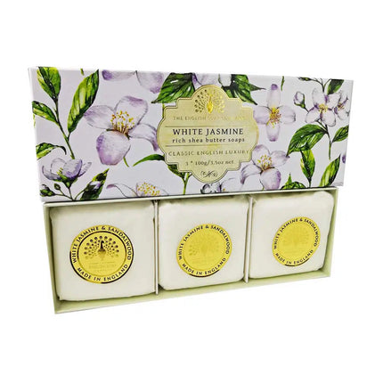 White Jasmin Triple Soap Gift Box