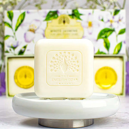White Jasmin Triple Soap Gift Box