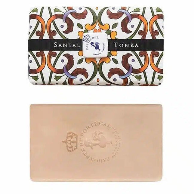 Sandalwood-tonka-bean-soap-castelbel-portugese-tile-collection