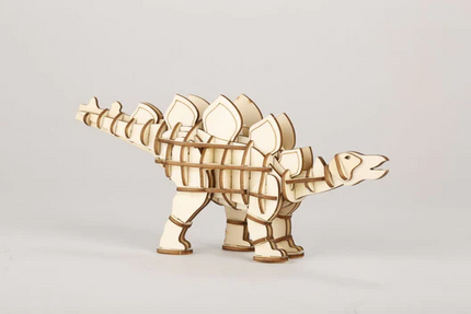 Stegosaurus 3D Wooden Puzzle