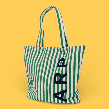 Agatha Ruiz de la Prada - red striped Beach Tote