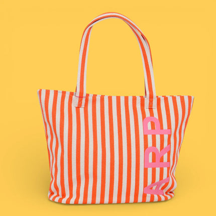 Agatha Ruiz de la Prada - red striped Beach Tote