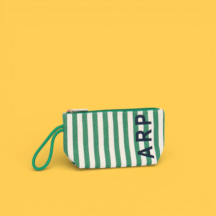 Agatha Ruiz de la Prada - pink striped beach pouch
