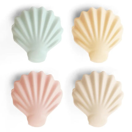 bag-clips-shell-shaped-set-of-4-pastel-colours