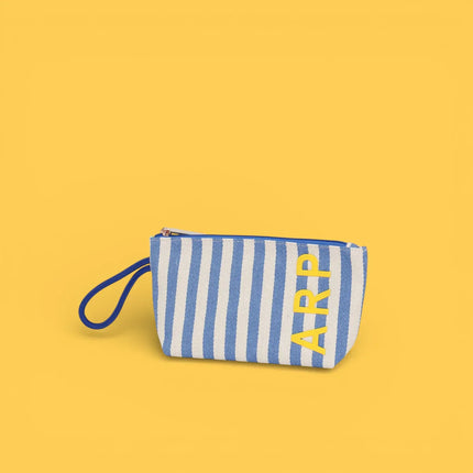 Agatha Ruiz de la Prada - pink striped beach pouch