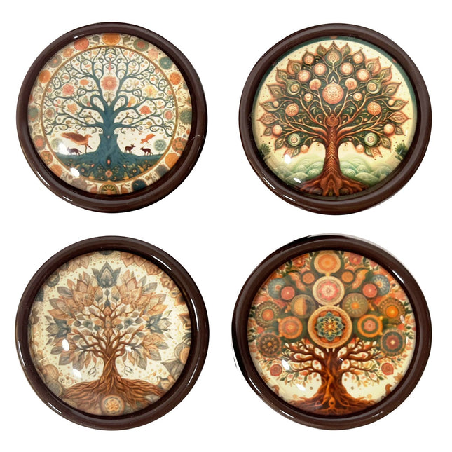 Bottle holder ceramic life tree