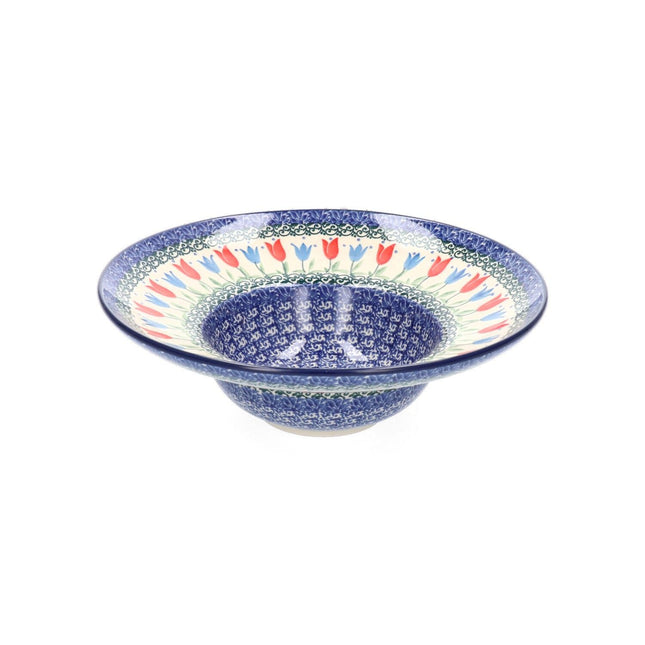 Bunzlau Castle Pasta plate Tulip Royal
