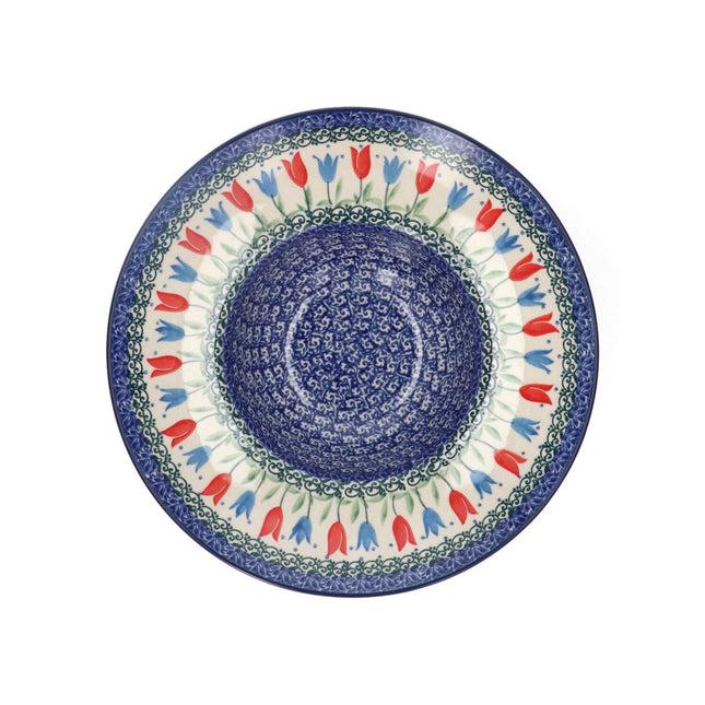Bunzlau Castle Pasta plate Tulip Royal