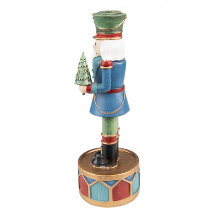 Candle Holder Nutcracker