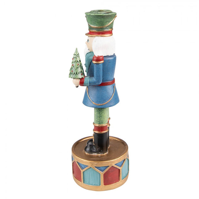 Candle Holder Nutcracker