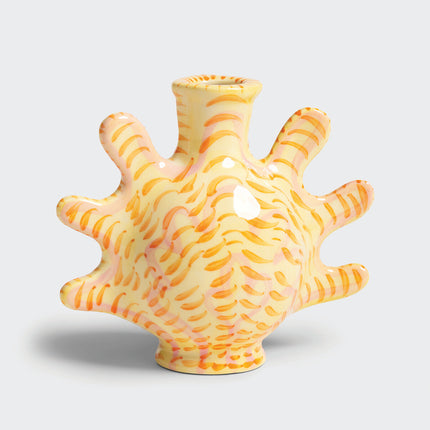 candle-holder-shell-shellegance-&klevering-yellow-orange-summer-beach
