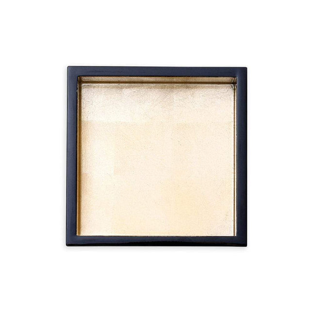 Lacquer Cocktail Napkin Holder in Black & Gold