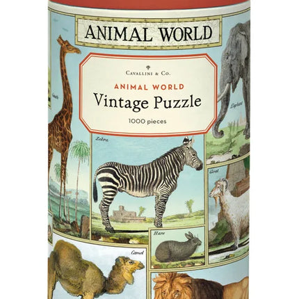 Cavallini vintage puzzle Dinosaurs