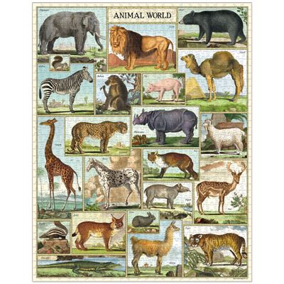 Cavallini vintage puzzle Dinosaurs