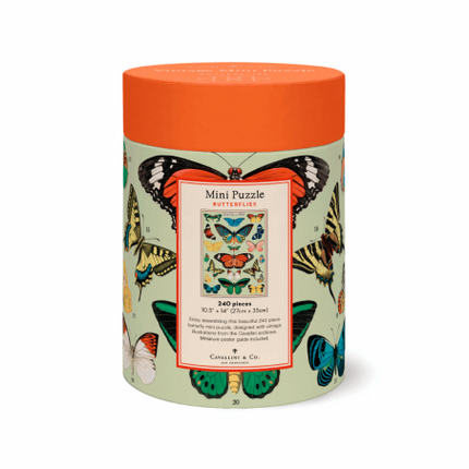 Cavallini vintage puzzle Butterflies
