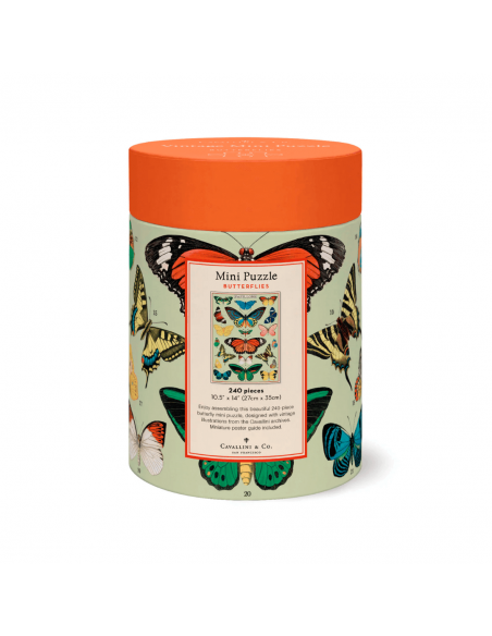 Cavallini vintage puzzle Butterflies