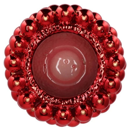 Christmas Red Bauble Vase