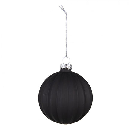 Christmas-tree-decoration-black-bauble-glass