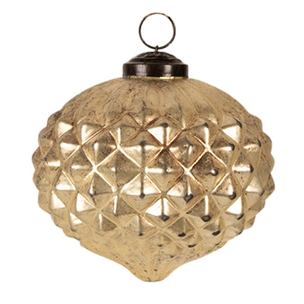 christmas-tree-decoration-glass-bauble-gold