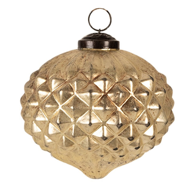 christmas-tree-decoration-glass-bauble-gold