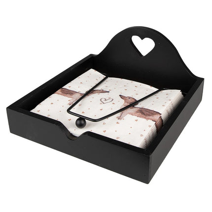 Napkins paper Dachshund square