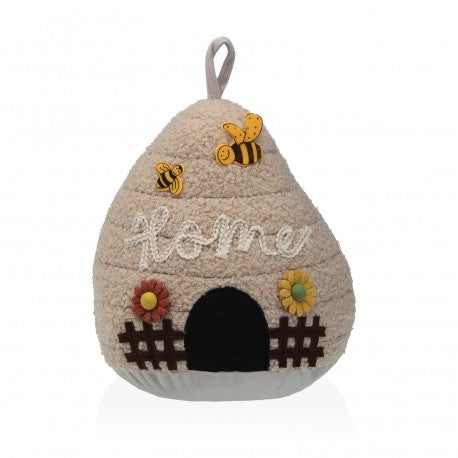 door-stop-honey-comb-beige-brown-yellow