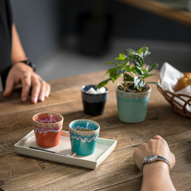 Casafina Espresso Cup Sunset Red