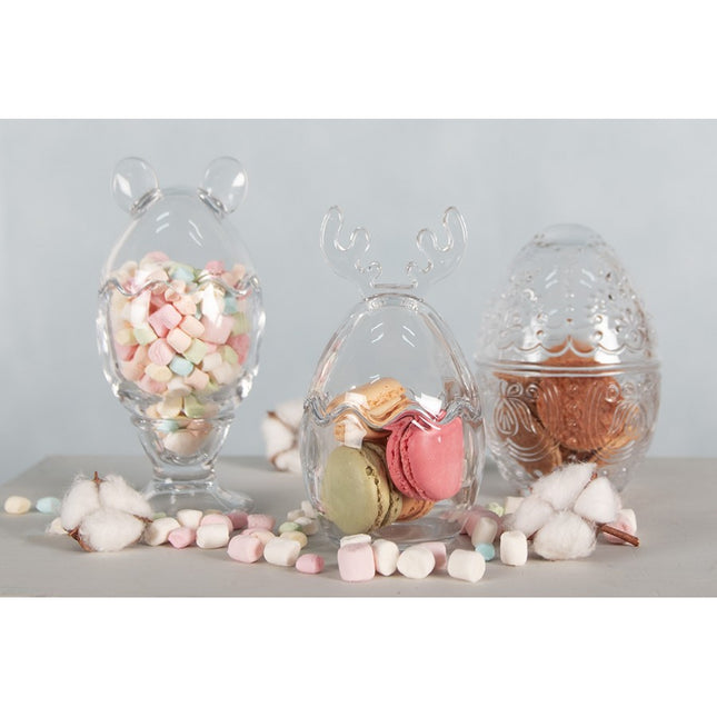 Glass Jar Round