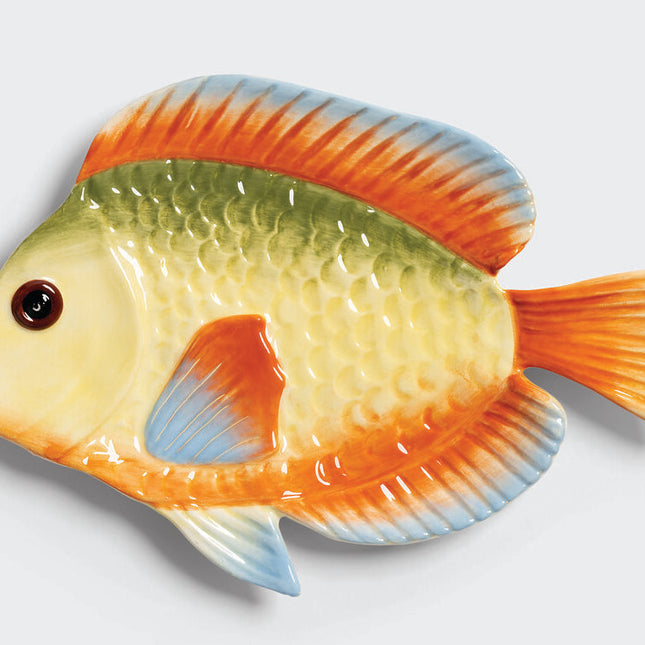 Plate Fish Rainbow Dolomite