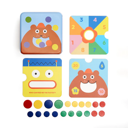 On-The-Go 3 in 1 Tiddlywinks Game