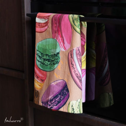 Tea towel - Macarons