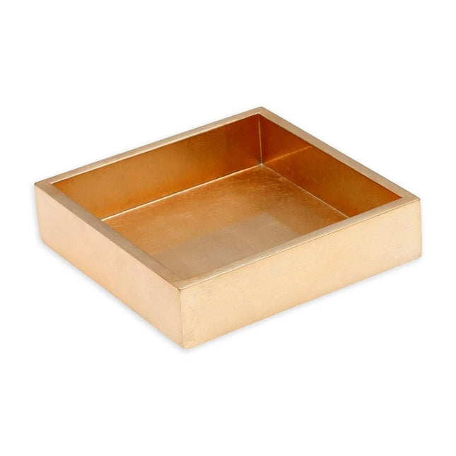 Lacquer Luncheon Napkin Holder in Gold