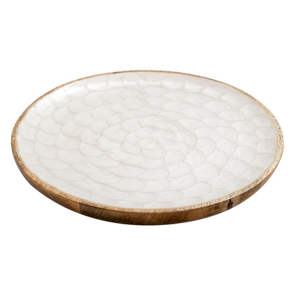 wood-plate-rustic-candles-centre-piece-metallic-creme-decoration