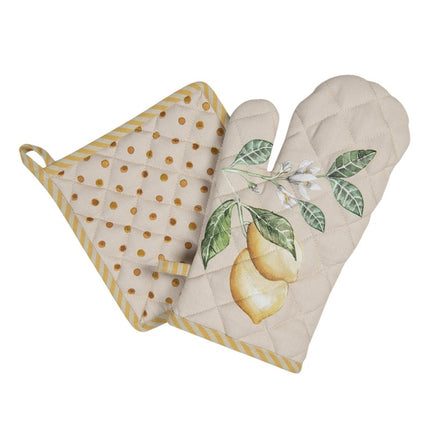 pot-holder-oven-mitt-yellow-beige-lemons-cotton