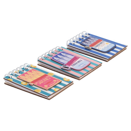 Magnet notepad sardines
