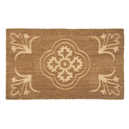 DOOR MAT 75*45 CM BROWN RECTANGLE